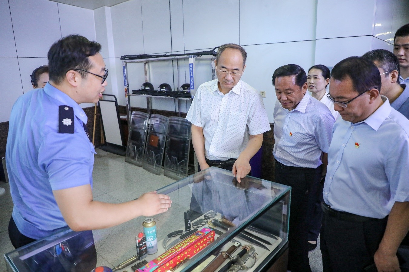 栾健到z6尊龙凯时调研并开展清静生产督导检查